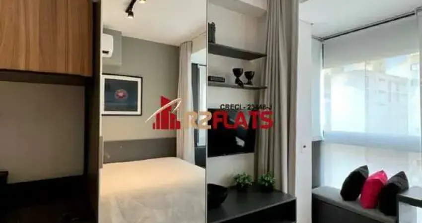 Flat com 1 quarto para alugar na Rua Oscar Freire, 1375, Pinheiros, São Paulo