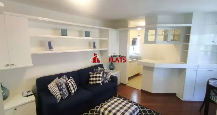Flat com 1 quarto para alugar na Rua Haddock Lobo, 804, Jardins, São Paulo