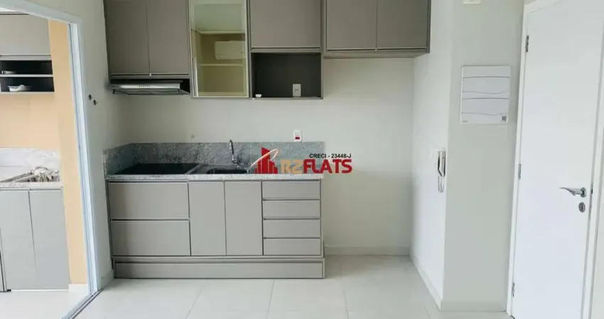 Flat com 1 quarto para alugar na Rua Flórida, 103, Brooklin, São Paulo