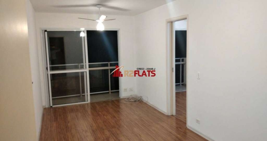 Flat com 1 quarto para alugar na Rua Juquis, 391, Moema, São Paulo
