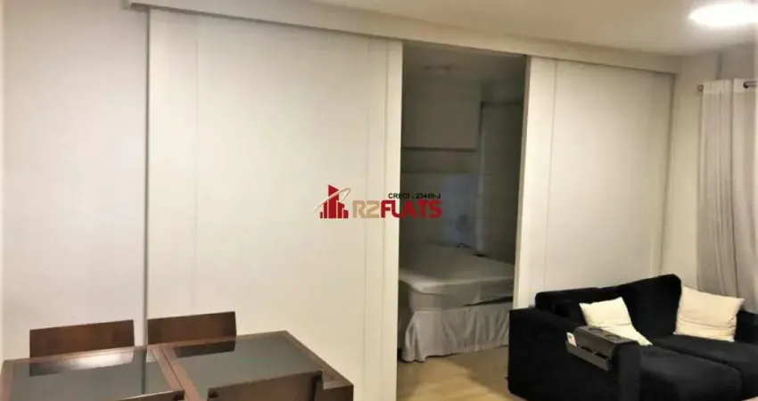 Flat com 1 quarto para alugar na Rua Juquis, 391, Moema, São Paulo