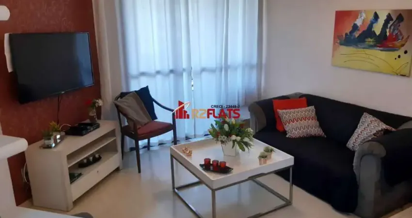 Flat com 1 quarto para alugar na Rua Doutor Melo Alves, 55, Jardins, São Paulo