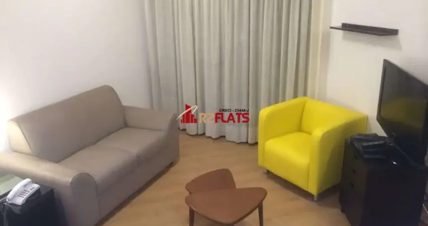 Flat com 1 quarto para alugar na Rua Doutor Melo Alves, 55, Jardins, São Paulo