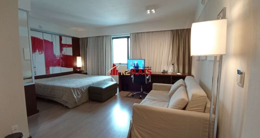 Flat com 1 quarto para alugar na Avenida Ibirapuera, 2534, Moema, São Paulo