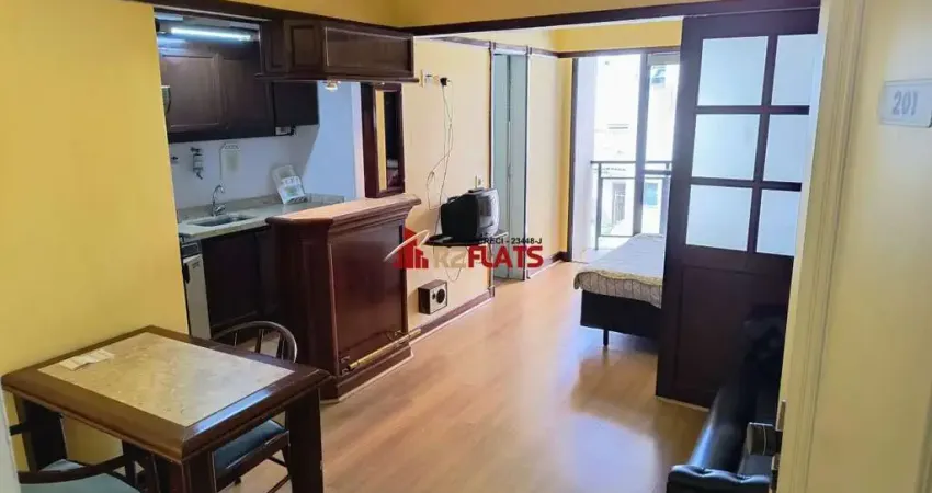 Flat com 1 quarto para alugar na Avenida Rio Branco, 1658, Campos Eliseos, São Paulo