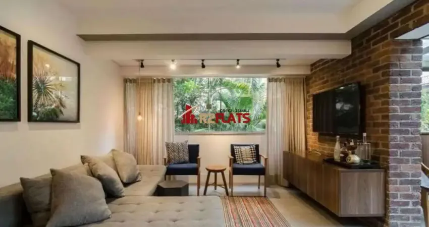 Flat com 1 quarto para alugar na Rua Susano, 139, Itaim Bibi, São Paulo