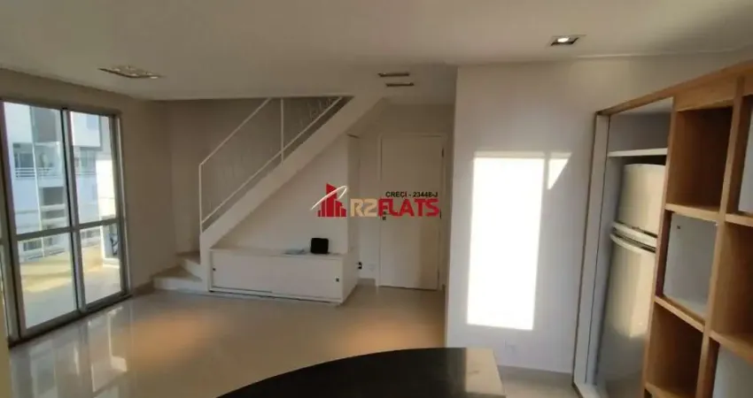 Apartamento com 2 quartos para alugar na Alameda dos Jurupis, 801, Indianópolis, São Paulo