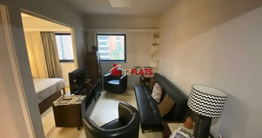 Flat com 1 quarto para alugar na Rua Guarará, 511, Jardins, São Paulo