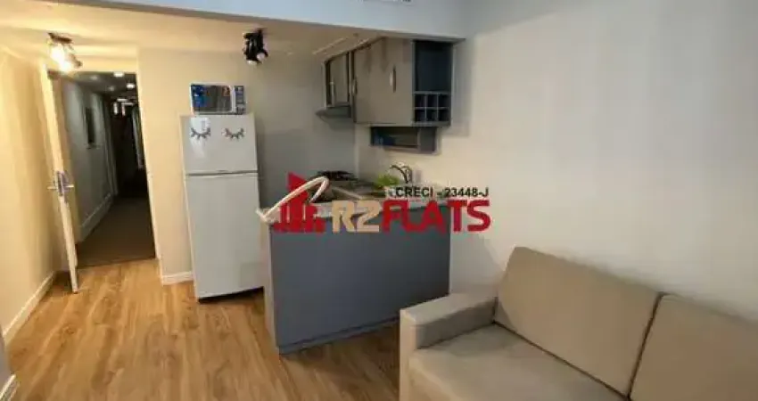 Flat com 1 quarto para alugar na Rua Guarará, 511, Jardins, São Paulo