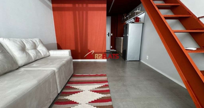 Flat com 1 quarto para alugar na Alameda dos Arapanés, 195, Moema, São Paulo