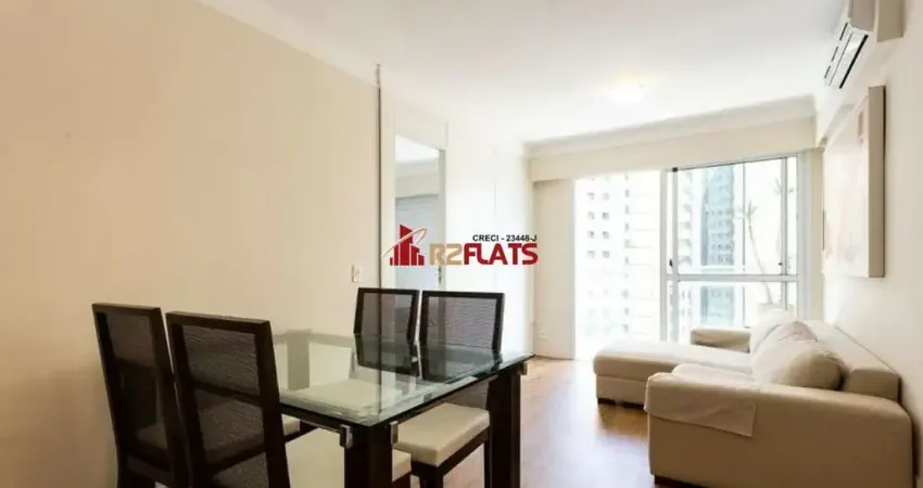 Flat com 1 quarto à venda na Rua Juquis, 391, Moema, São Paulo