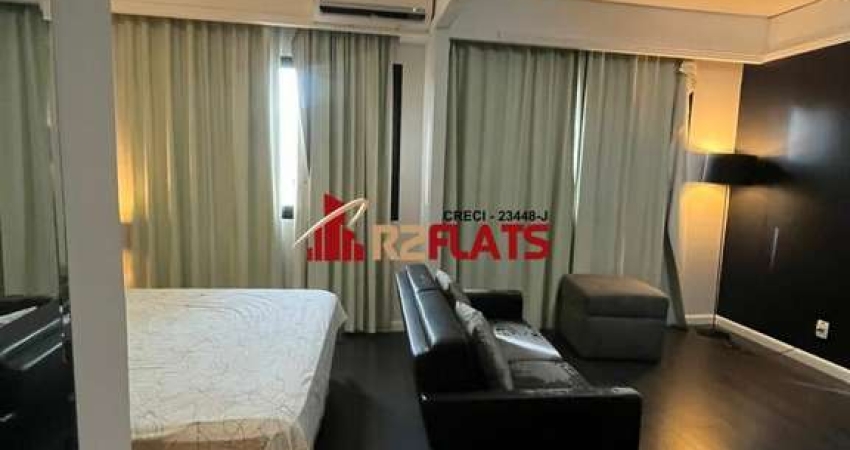 Flat com 1 quarto à venda na Avenida Macuco, 595, Moema, São Paulo