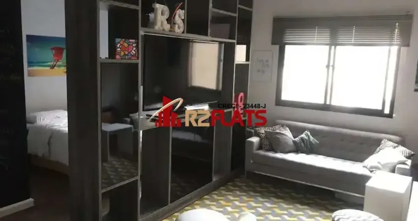 Flat com 1 quarto à venda na Avenida Macuco, 595, Moema, São Paulo