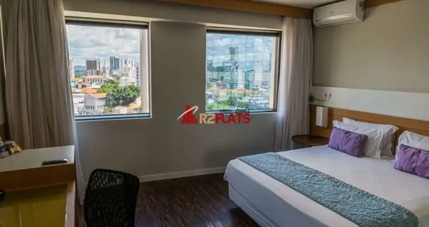 Flat com 1 quarto à venda na Rua Diogo Moreira, 247, Itaim Bibi, São Paulo