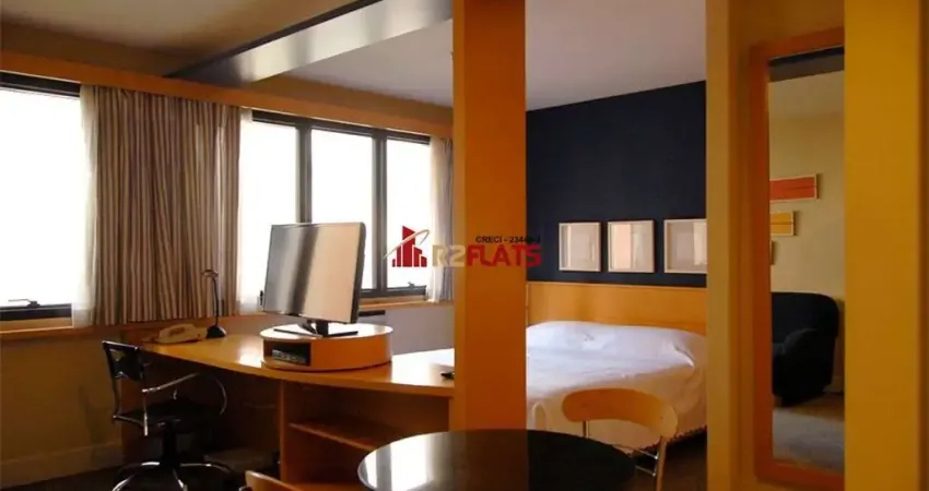 Flat com 1 quarto à venda na Alameda Lorena, 473, Cerqueira César, São Paulo
