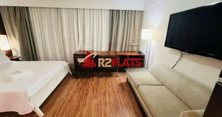 Flat com 1 quarto à venda na Avenida Ibirapuera, 2534, Moema, São Paulo