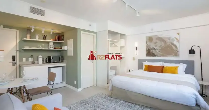 Flat com 1 quarto à venda na Avenida Ibirapuera, 2534, Moema, São Paulo