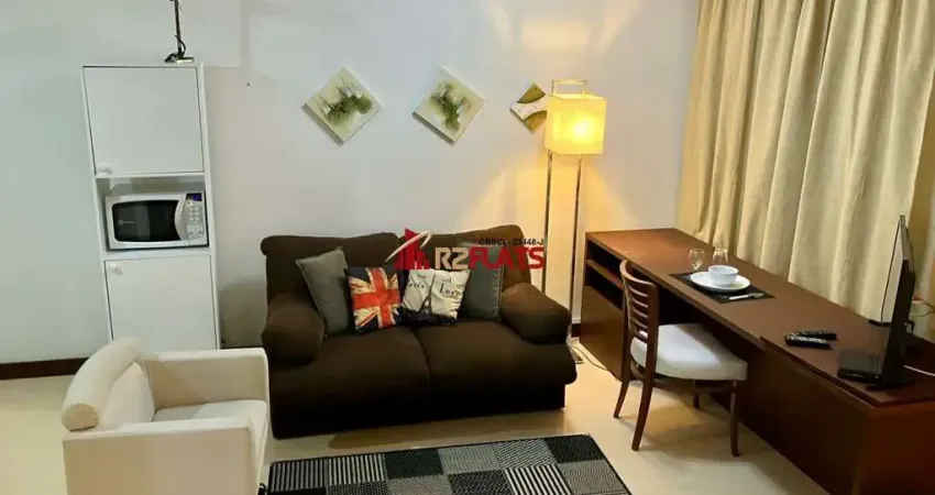 Flat com 1 quarto à venda na Avenida Ibirapuera, 2534, Moema, São Paulo