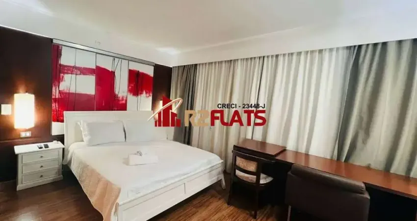 Flat com 1 quarto à venda na Avenida Ibirapuera, 2534, Moema, São Paulo
