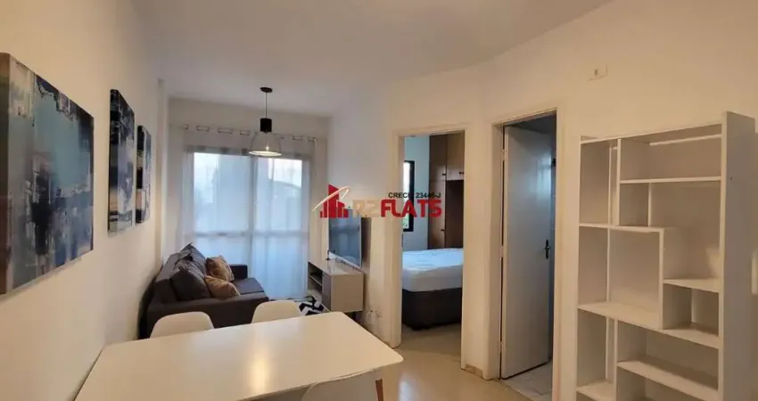 Flat com 1 quarto para alugar na Avenida Jamaris, 977, Moema, São Paulo