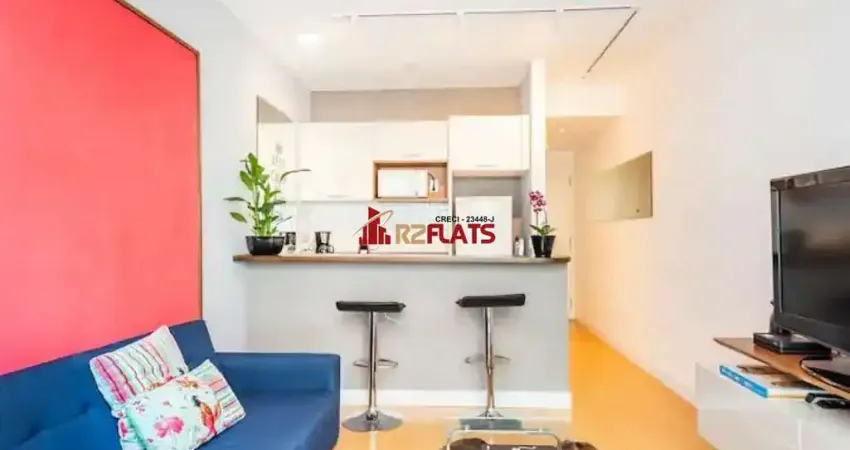 Flat com 1 quarto para alugar na Avenida Rouxinol, 77, Moema, São Paulo