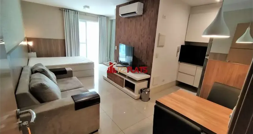 Flat com 1 quarto para alugar na Rua Doutor João Clímaco Pereira, 65, Itaim Bibi, São Paulo