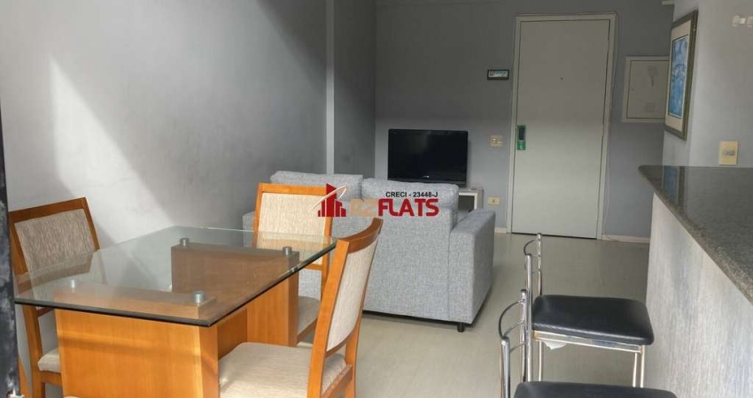 Flat com 1 quarto para alugar na Avenida Moema, 177, Moema, São Paulo