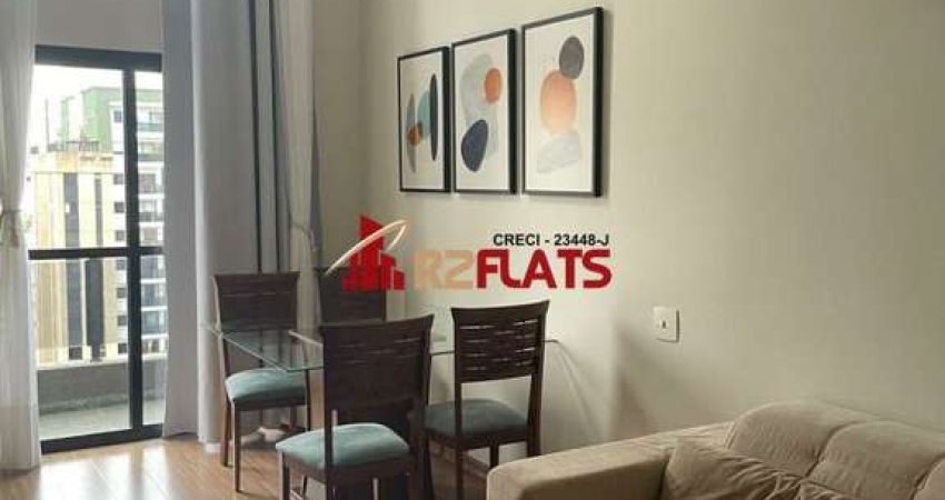 Flat com 1 quarto para alugar na Avenida Moema, 177, Moema, São Paulo