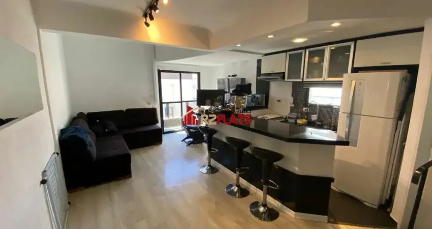 Flat com 1 quarto para alugar na Avenida Moema, 177, Moema, São Paulo