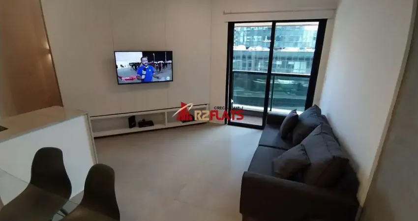 Flat com 1 quarto para alugar na Avenida Cidade Jardim, 411, Itaim Bibi, São Paulo