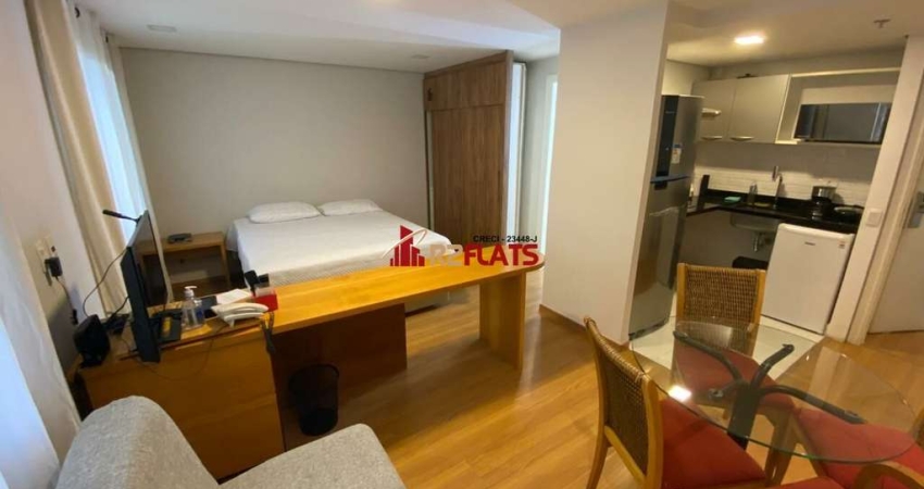 Flat com 2 quartos para alugar na Avenida Jamaris, 101, Moema, São Paulo