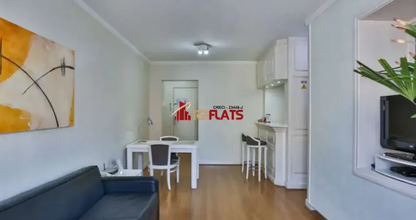 Flat com 1 quarto para alugar na Rua Pedroso Alvarenga, 1088, Itaim Bibi, São Paulo