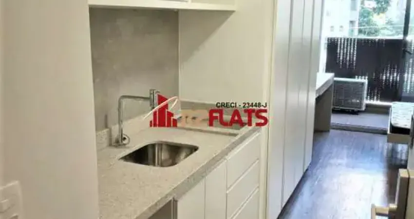 Flat com 1 quarto para alugar na Alameda dos Jurupis, 813, Indianópolis, São Paulo