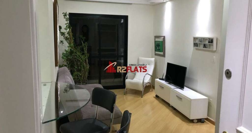 Flat com 1 quarto para alugar na Avenida Miruna, 320, Moema, São Paulo