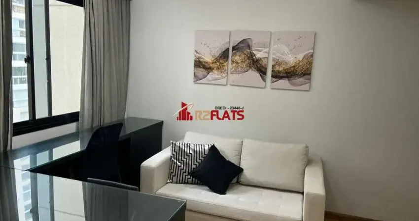 Flat com 1 quarto para alugar na Avenida Rouxinol, 55, Moema, São Paulo