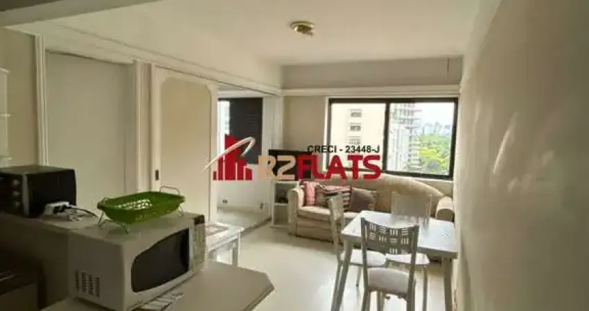 Flat com 1 quarto para alugar na Rua Pedroso Alvarenga, 543, Itaim Bibi, São Paulo
