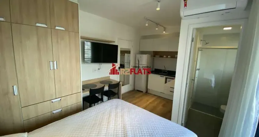 Flat com 1 quarto para alugar na Rua Harmonia, 1237, Vila Madalena, São Paulo