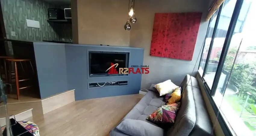 Flat com 1 quarto para alugar na Rua Joel Carlos Borges, 60, Brooklin, São Paulo