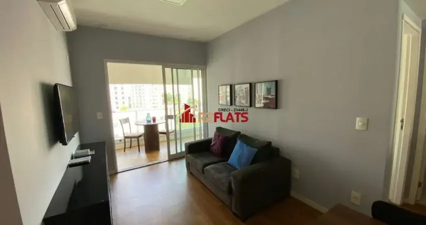 Flat com 1 quarto para alugar na Rua Doutor Jesuíno Maciel, 2105, Campo Belo, São Paulo