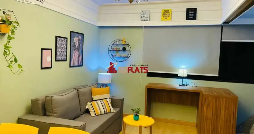 Flat com 1 quarto para alugar na Rua Guarará, 511, Jardins, São Paulo