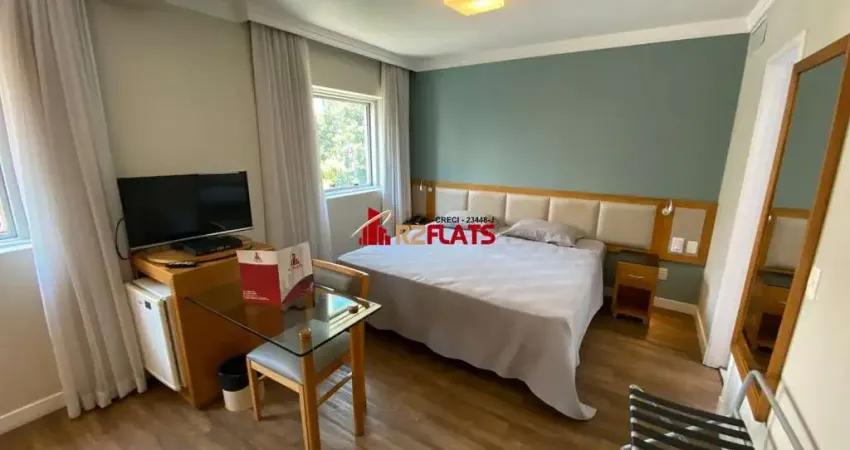 Flat com 1 quarto para alugar na Rua Oscar Freire, 1948, Pinheiros, São Paulo