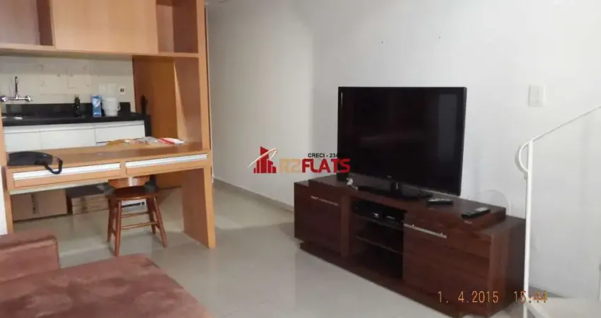 Flat com 1 quarto para alugar na Rua Carlos Sampaio, 157, Bela Vista, São Paulo