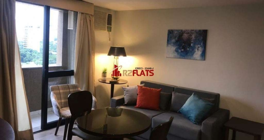 Flat com 1 quarto para alugar na Rua Indiana, 1165, Brooklin, São Paulo
