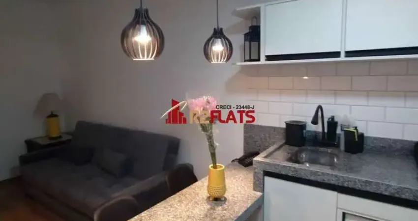 Flat com 1 quarto para alugar na Rua Guarará, 511, Jardins, São Paulo