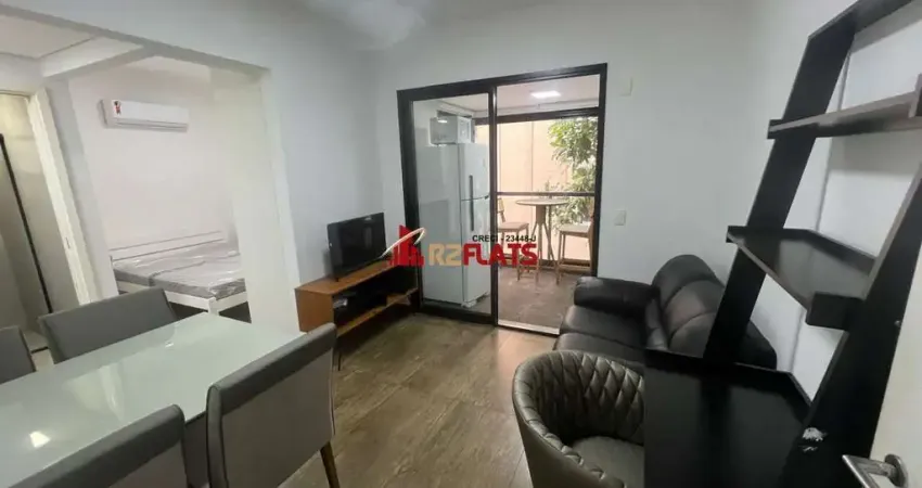 Flat com 1 quarto para alugar na Rua Batataes, 80, Jardins, São Paulo