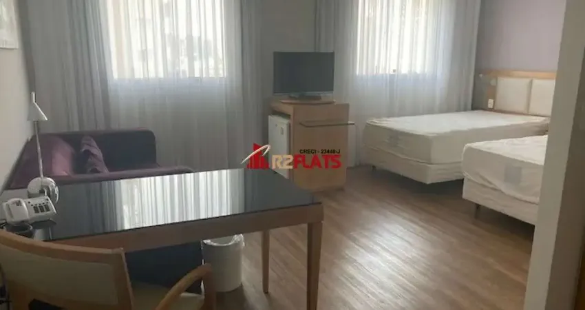 Flat com 1 quarto para alugar na Rua Oscar Freire, 1948, Pinheiros, São Paulo