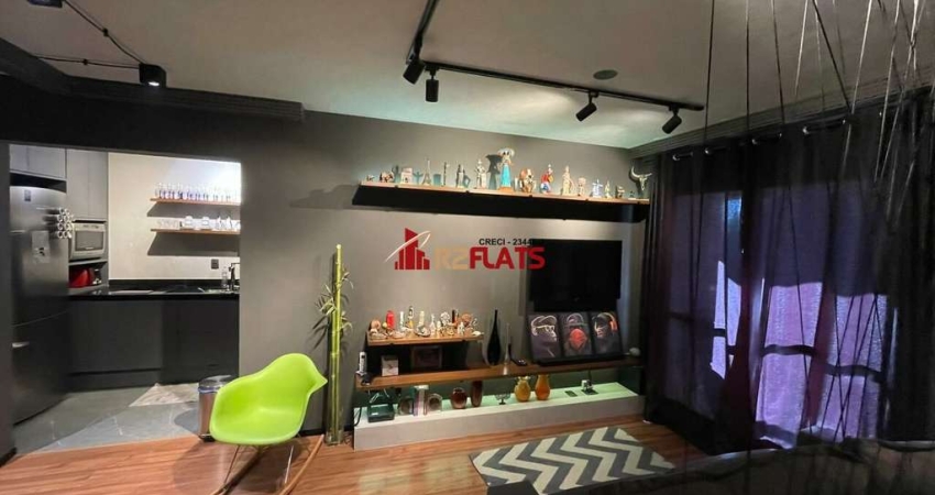 Flat com 1 quarto à venda na Avenida Miruna, 320, Moema, São Paulo