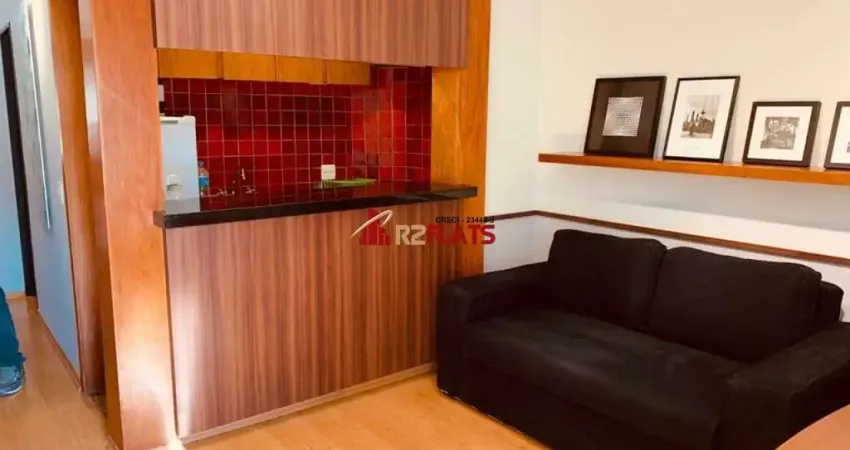 Flat com 1 quarto para alugar na Rua Haddock Lobo, 807, Jardins, São Paulo