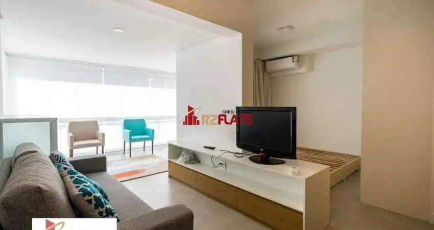 Flat com 1 quarto para alugar na Rua Eugênio de Medeiros, 288, Pinheiros, São Paulo