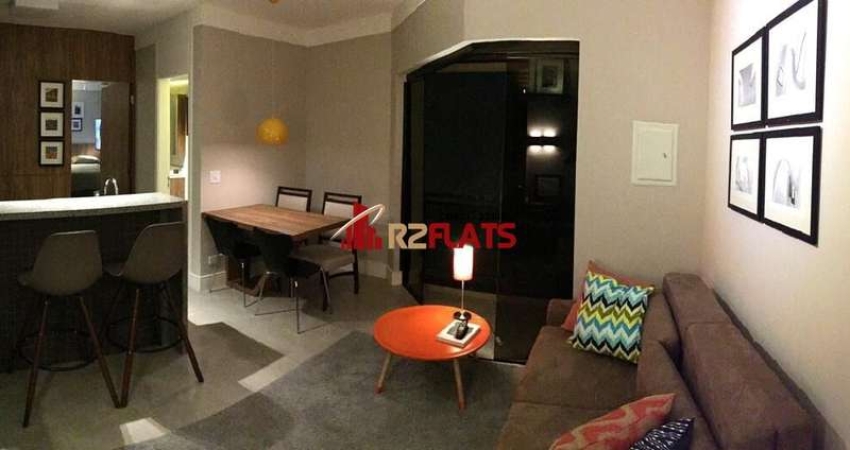 Flat com 1 quarto para alugar na Avenida Rouxinol, 174, Moema, São Paulo